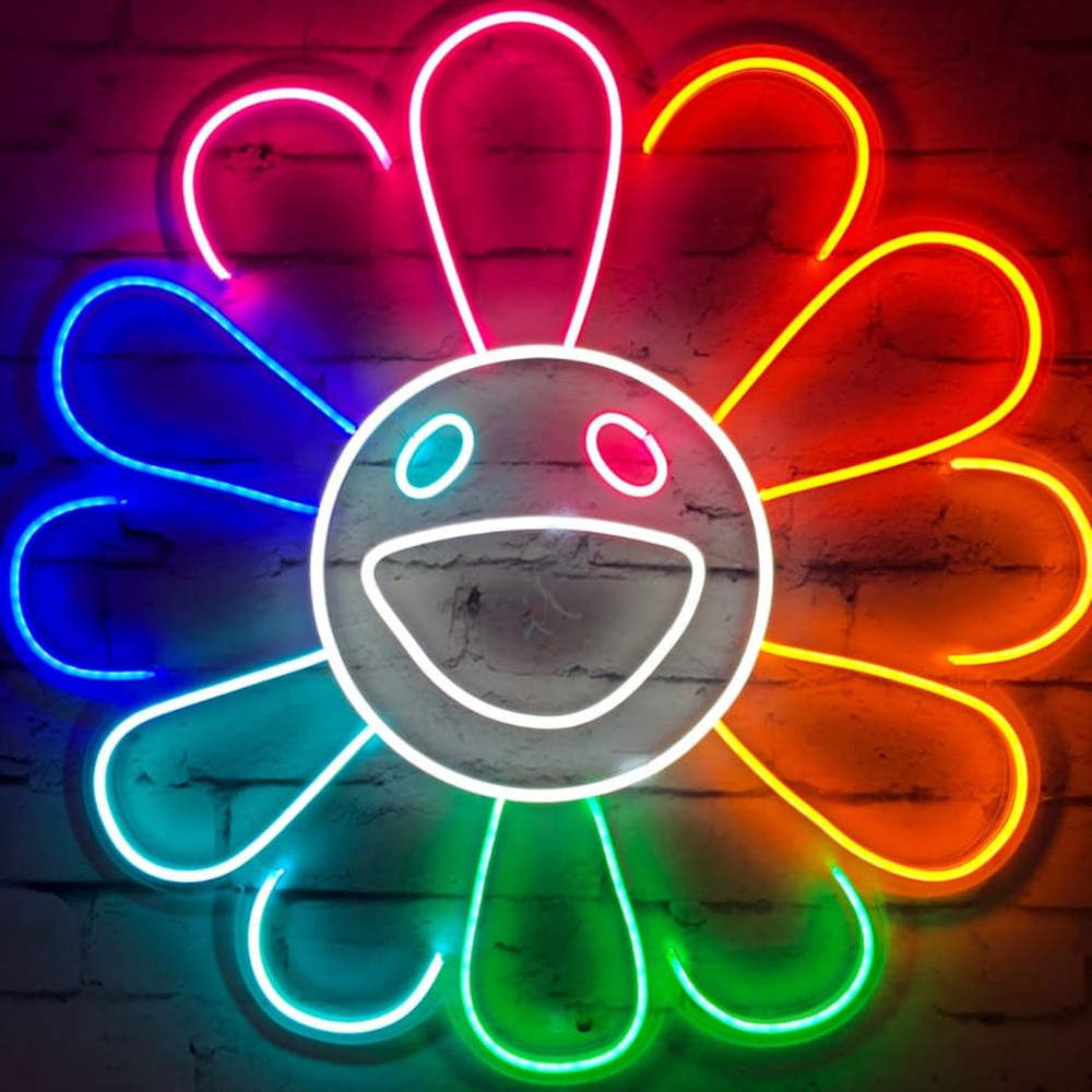 Takashi Murakami Neon Light-Lighting