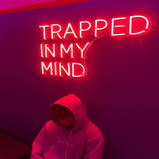 Trapped In My Mind Neon Sign-Lighting