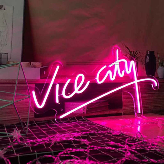 Vice City LED Neon Sign-Lighting