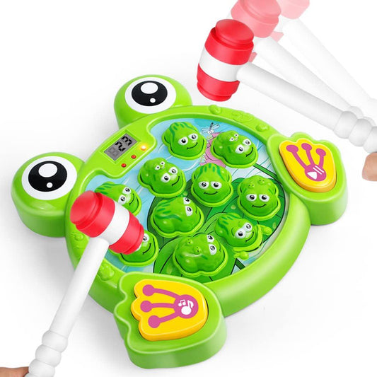 YEEBAY Interactive Whack A Frog Game, Learning, Active, Early Developmental Toy, Fun Gift for Age 3, 4, 5, 6, 7, 8 Years-