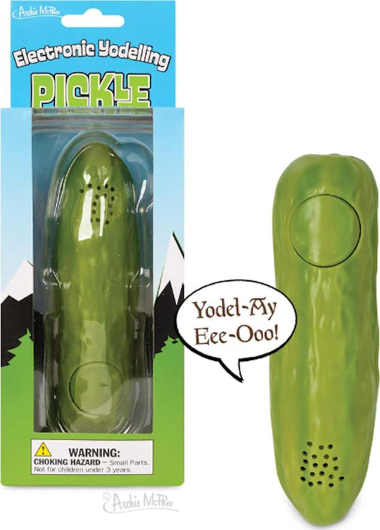 Yodeling Pickle: A Musical Toy, Fun for All Ages, Great Gift, Hours of Mindless Entertainment-