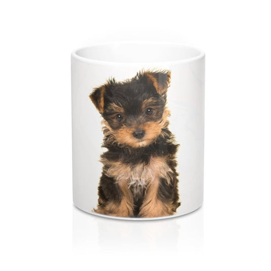 Yorkshire Terrier White Ceramic Mug 11oz-Mug