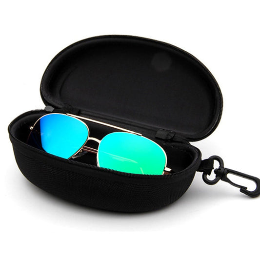 Zipper case firmly hooks glasses case-Sunglasses