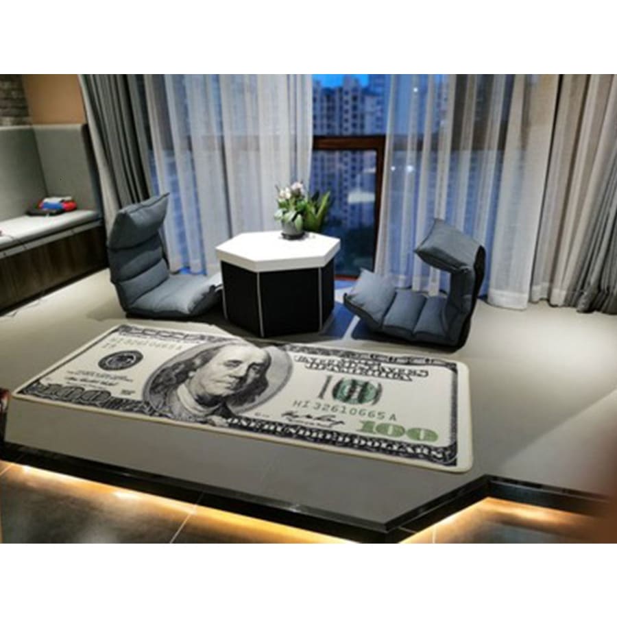 100 Dollar Benjamin Franklin Carpet
