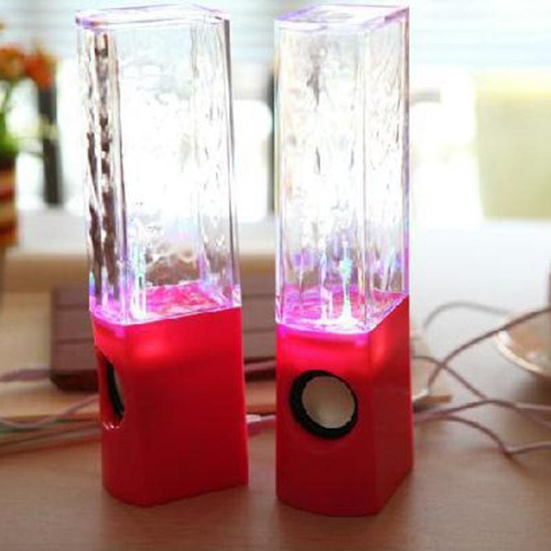 2PCS Dancing Water Light Speakers