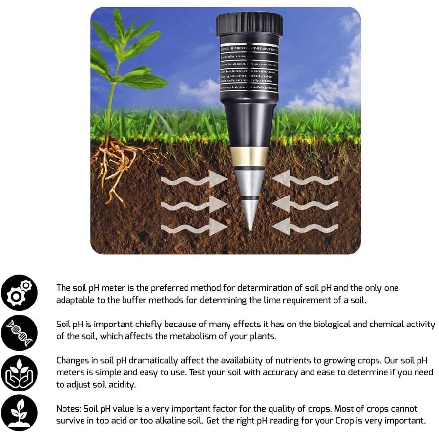 2-in-1 Soil pH and Moisture Meter