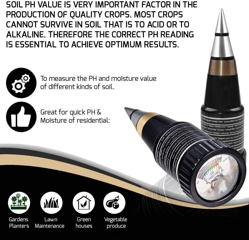 2-in-1 Soil pH and Moisture Meter