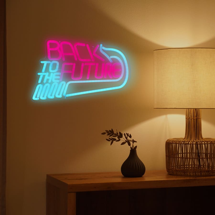 Back To The Future Neon Sign LED Light