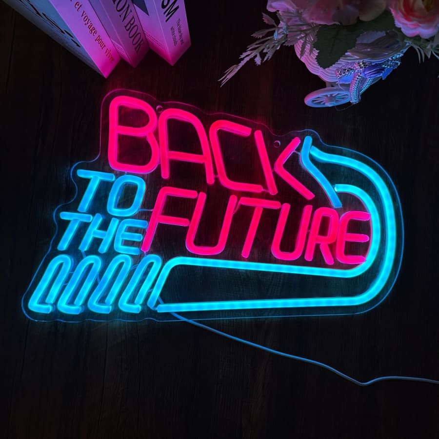 Back To The Future Neon Sign LED Light
