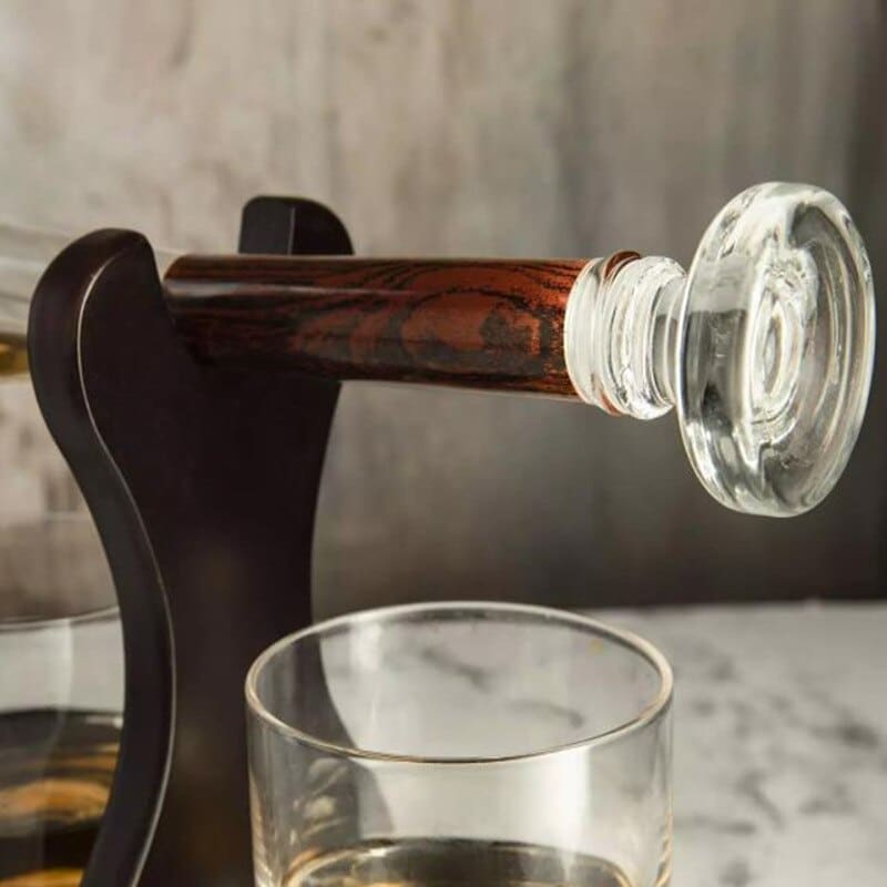 Baseball Bat Decanter with Glasses