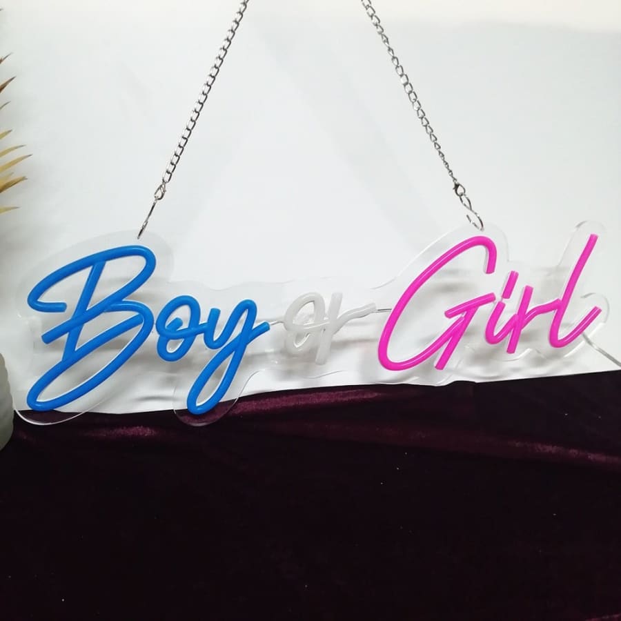 Boy or Girl Neon Light