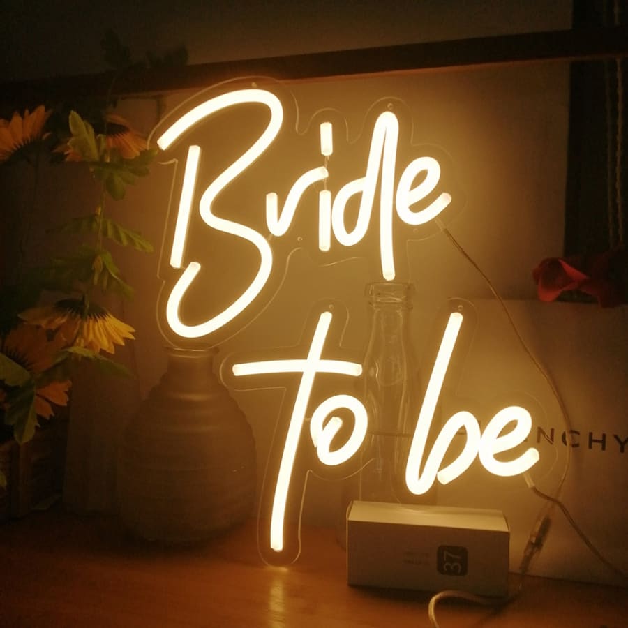 Bride to Be Led Neon Sign