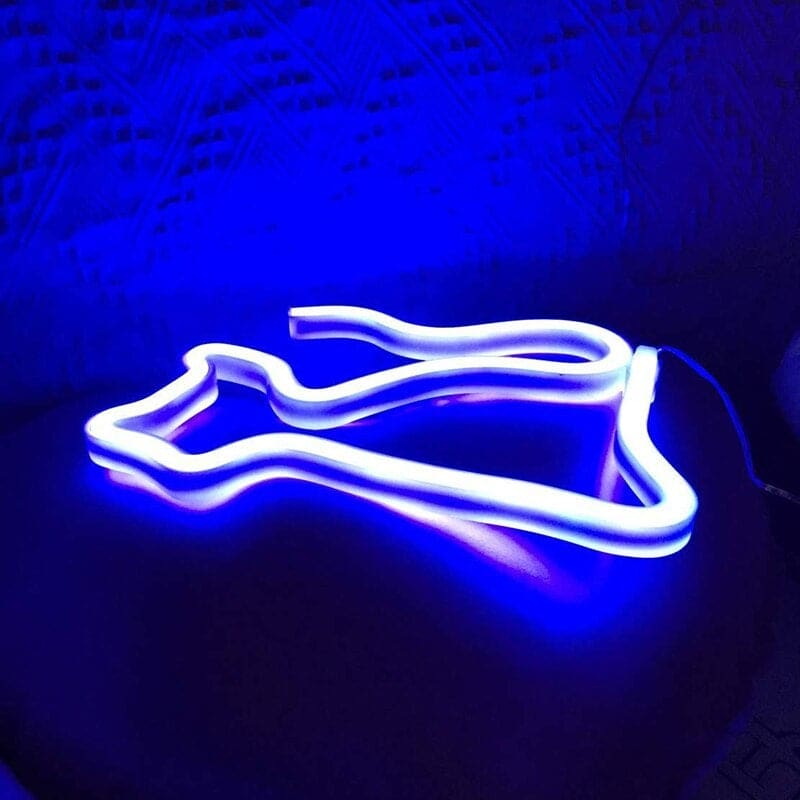 Cat Shape Neon Light