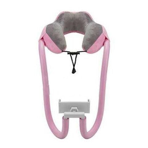 2 in 1 U-Shaped Neck Pillow Universal Phone Holder