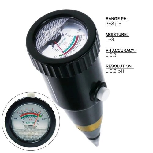 2-in-1 Soil pH and Moisture Meter