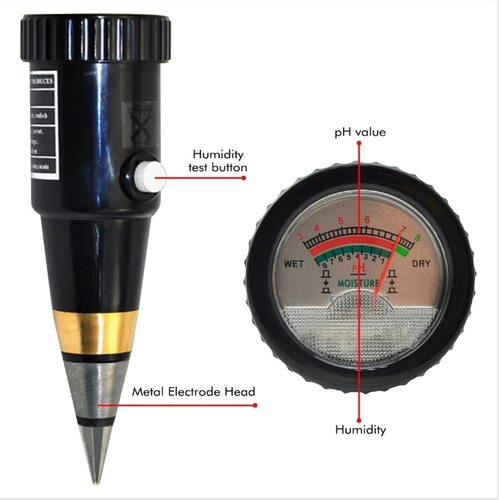 2-in-1 Soil pH and Moisture Meter