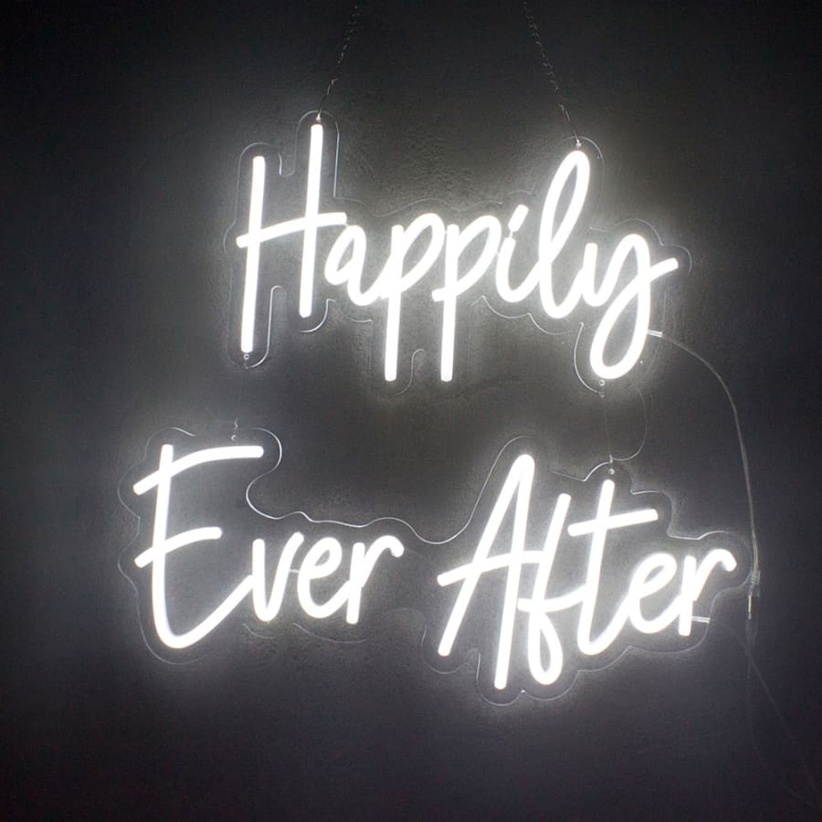 Happily Ever After Flexible Neon Light Sign