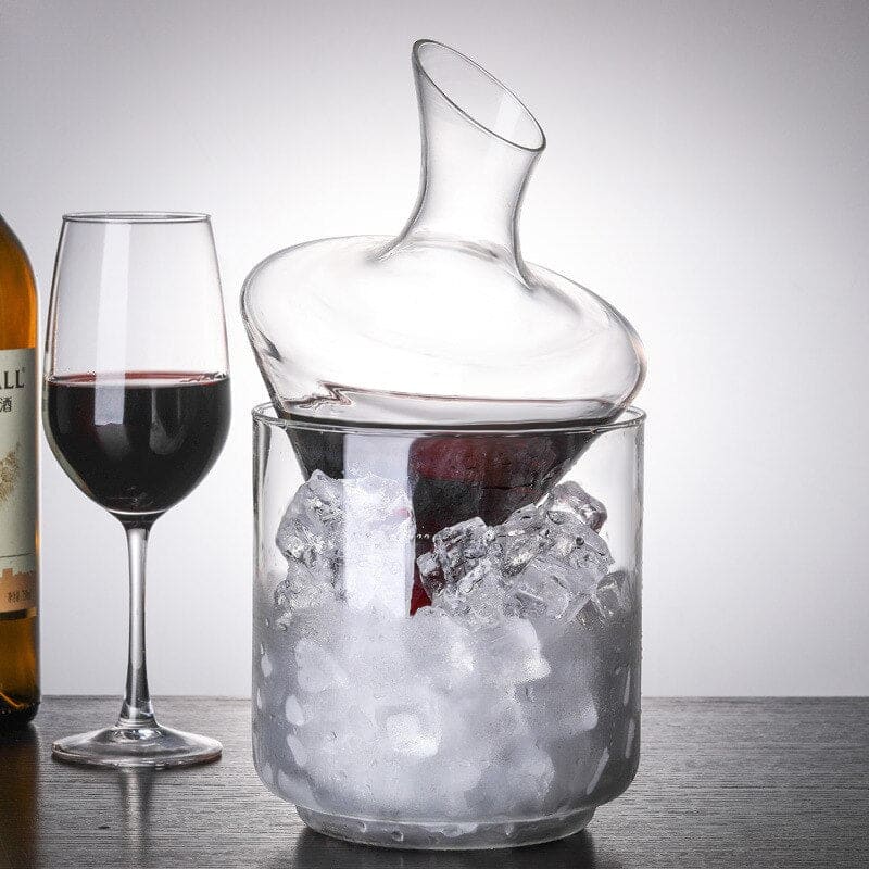 Ice Bucket Decanter Glass