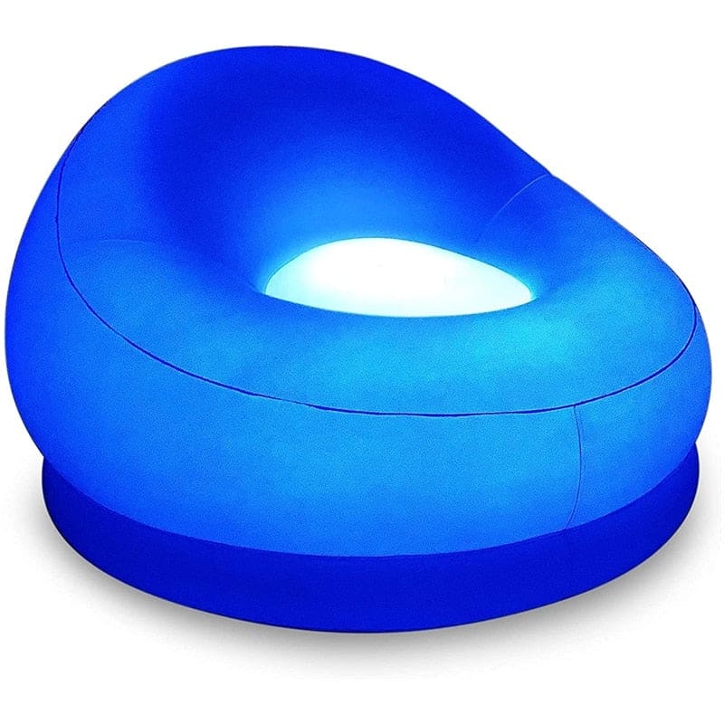 Illuminated RGB Inflatable Beanbag Chair