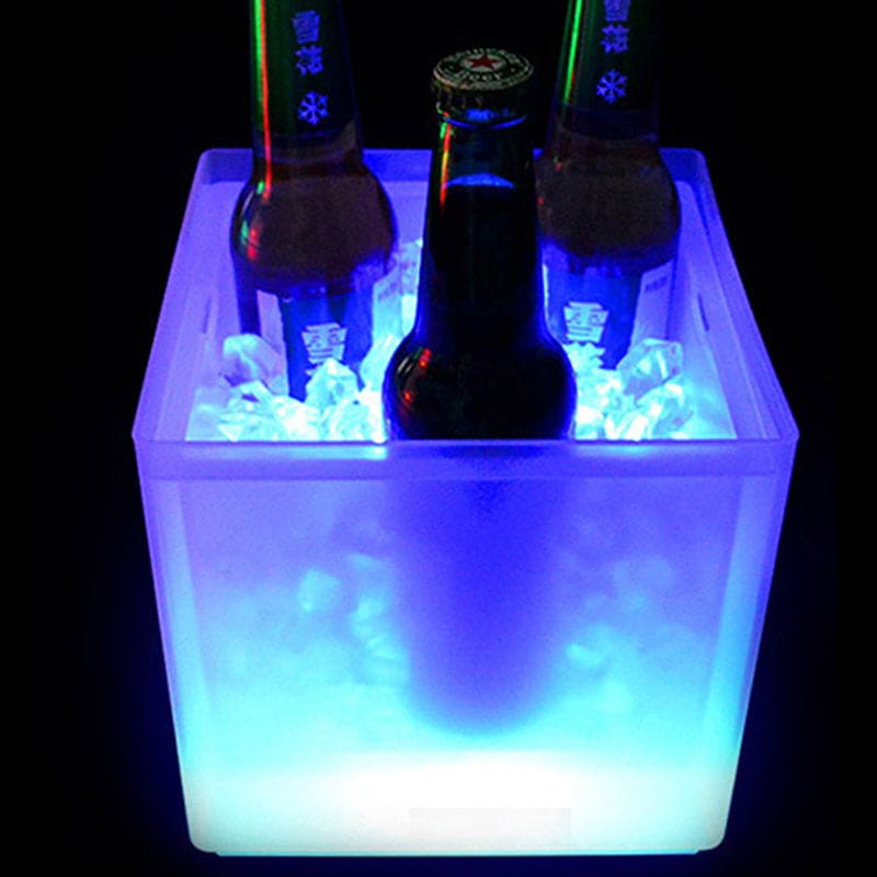 LED Light Up Champagne Beer Bucket