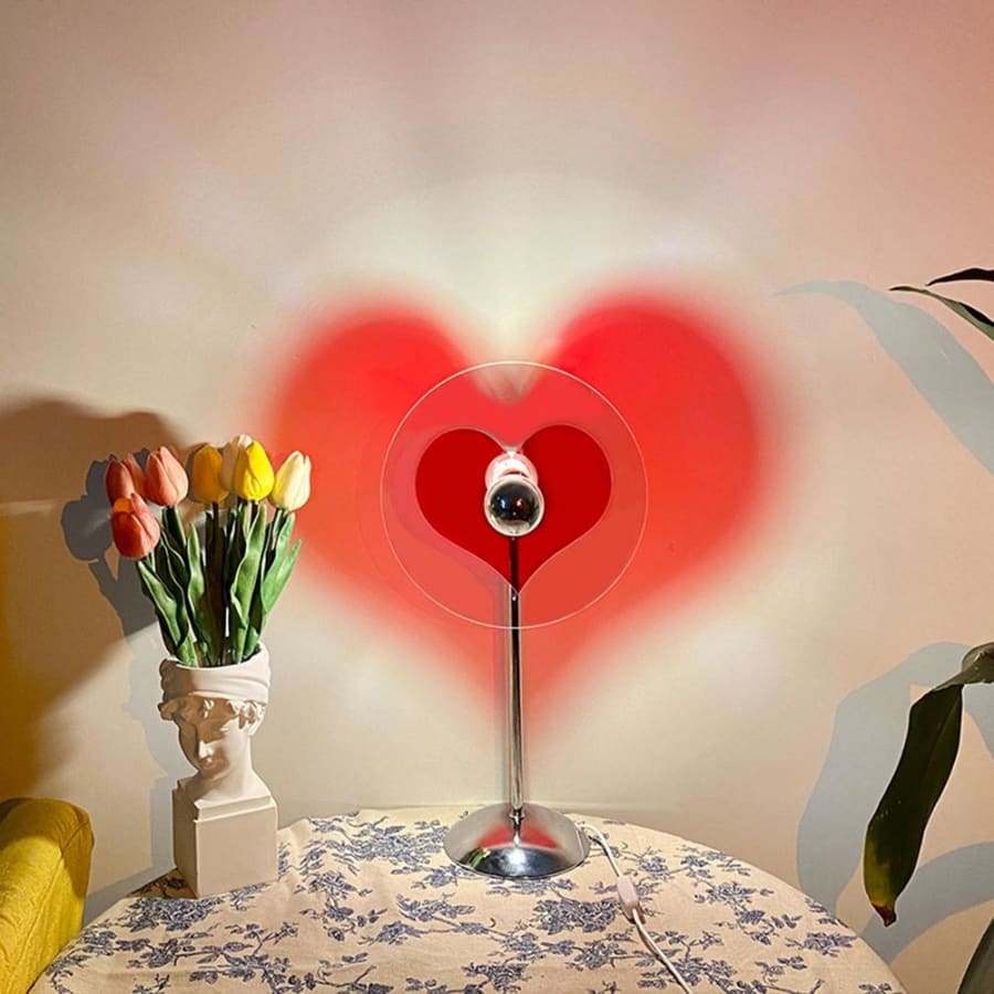 LED Love Heart Shape Projector Light