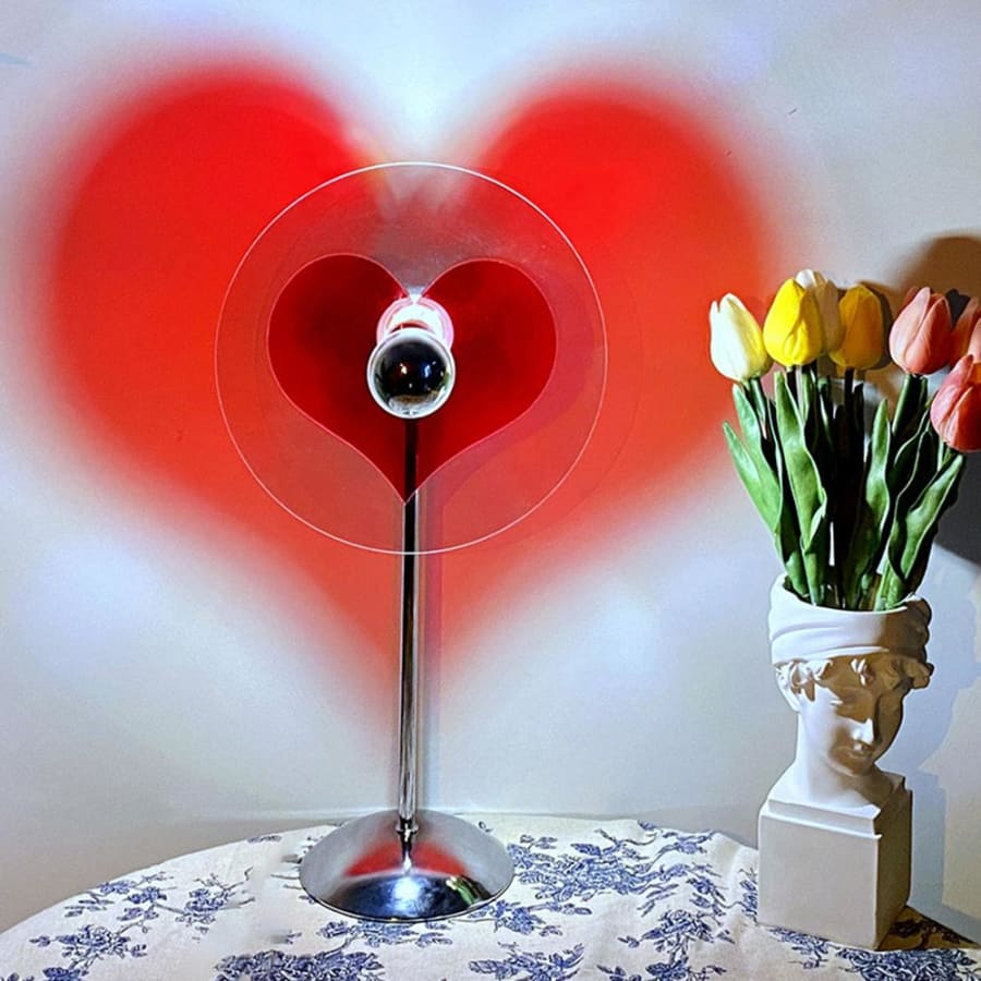 LED Love Heart Shape Projector Light
