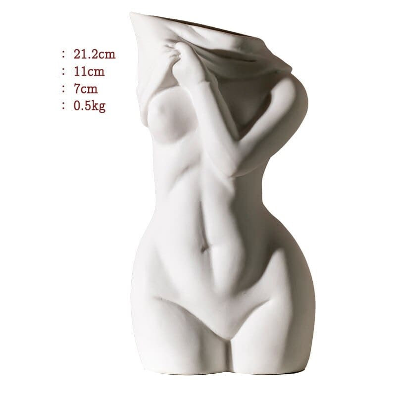 Modern Chic Body Vase