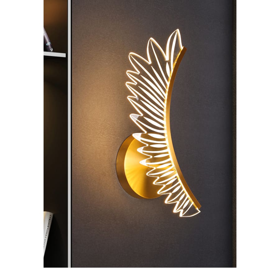 Modern Gold Designer LED Wall Light