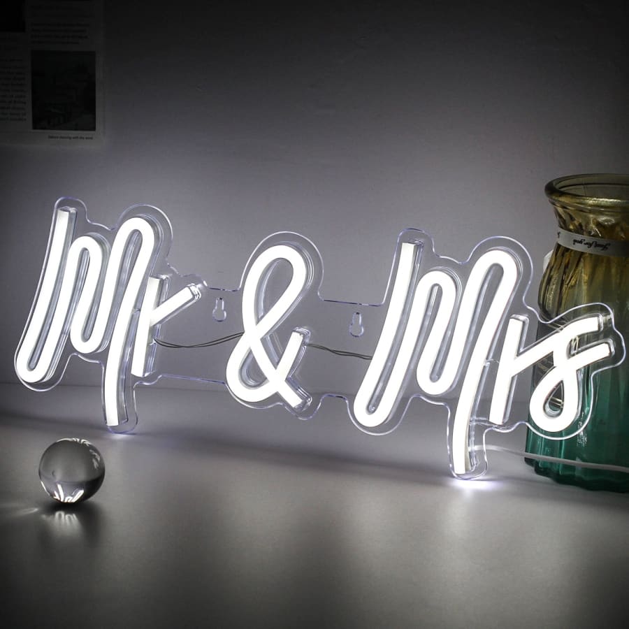 Mr And Mrs Neon Light