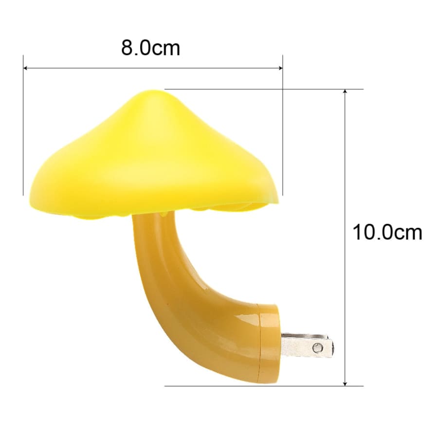 Mushroom Wall Socket Lamp