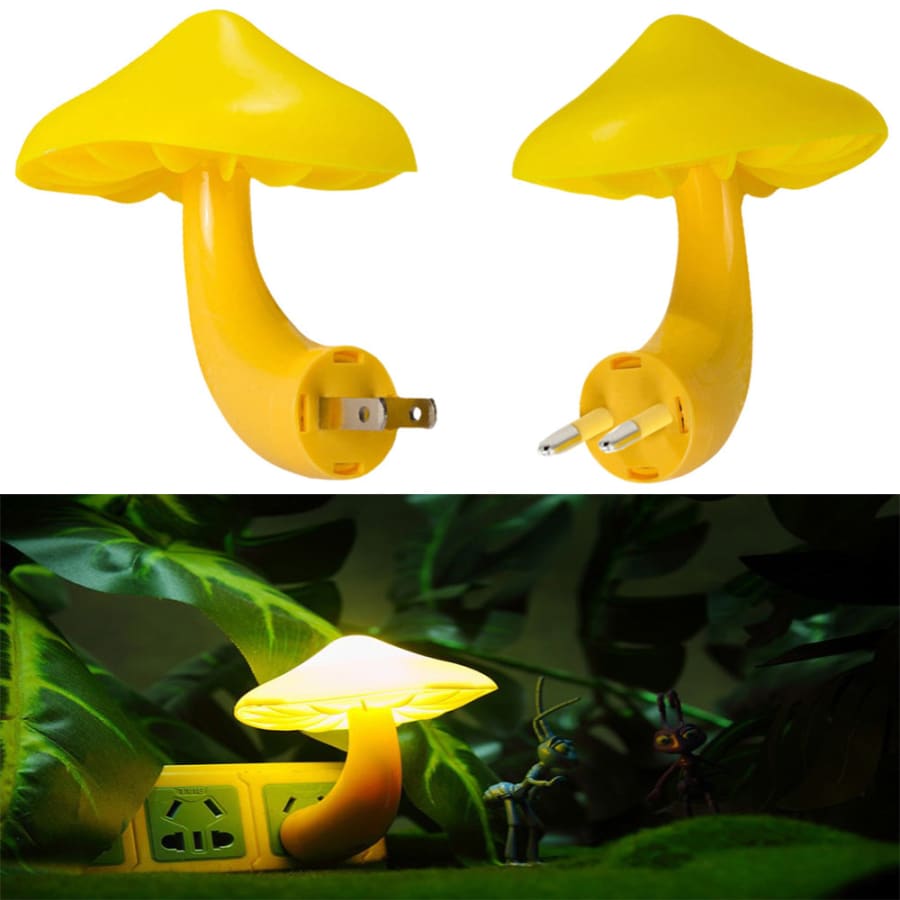 Mushroom Wall Socket Lamp