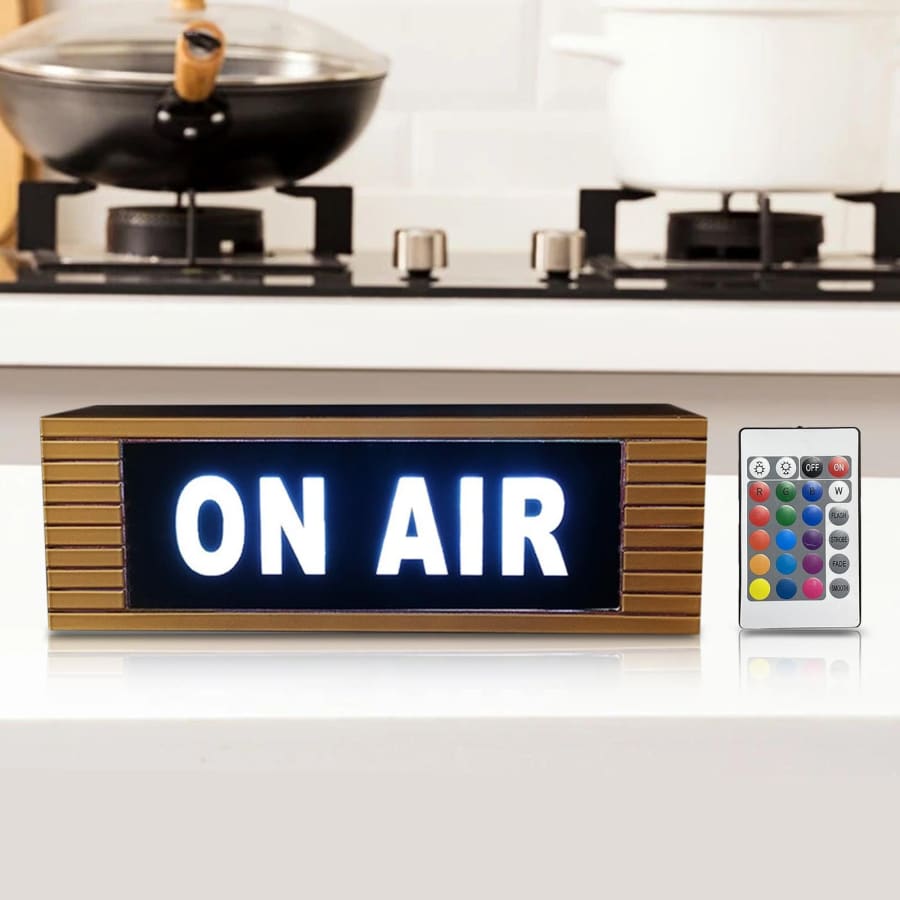 ON AIR Studio LED Light Illuminated Sign