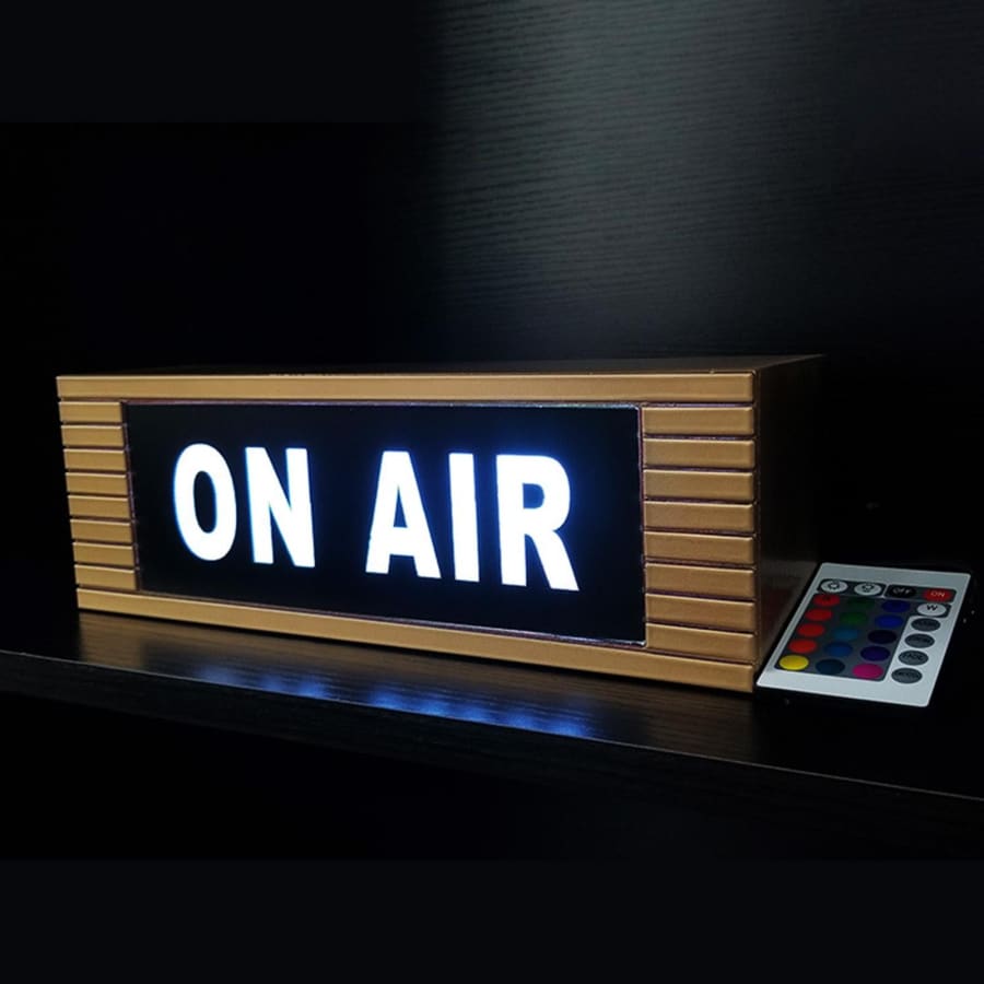 ON AIR Studio LED Light Illuminated Sign