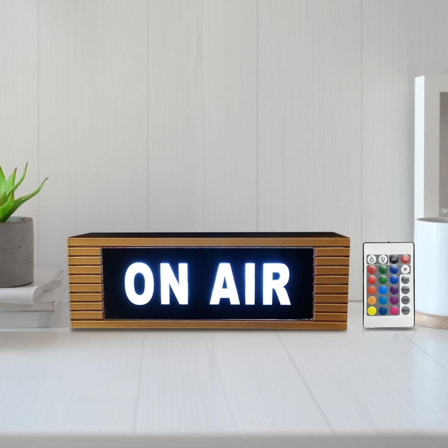 ON AIR Studio LED Light Illuminated Sign