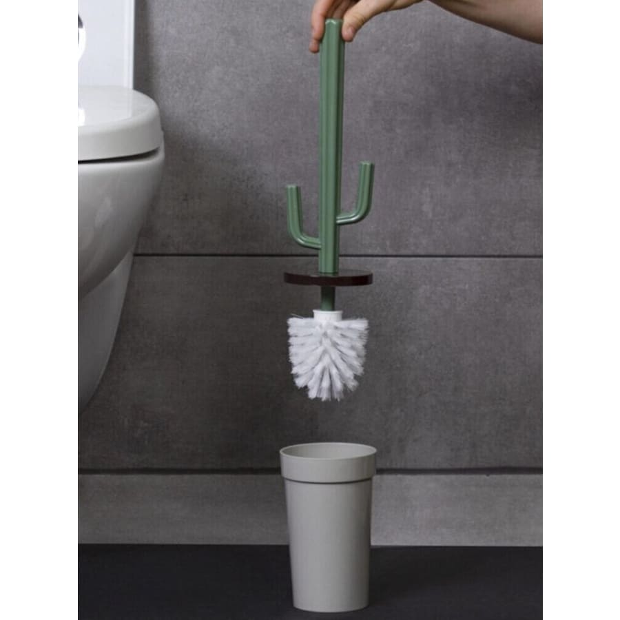 Plastic Cactus Plant Toilet Brush