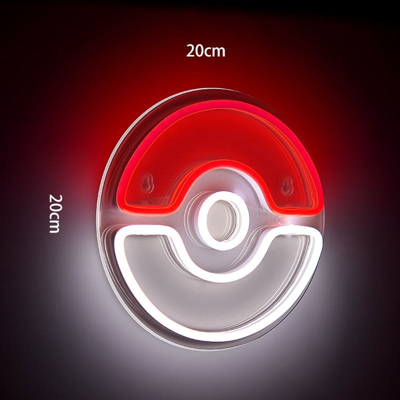 Pokeball Neon Sign