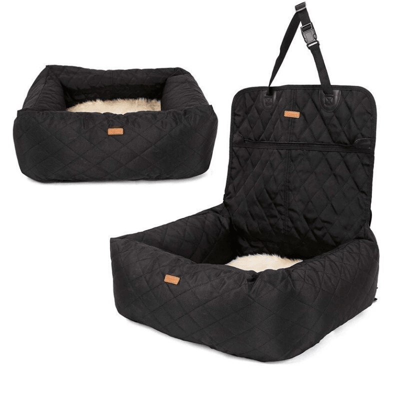 2-In-1 Dog Bed and Dog Car Seat