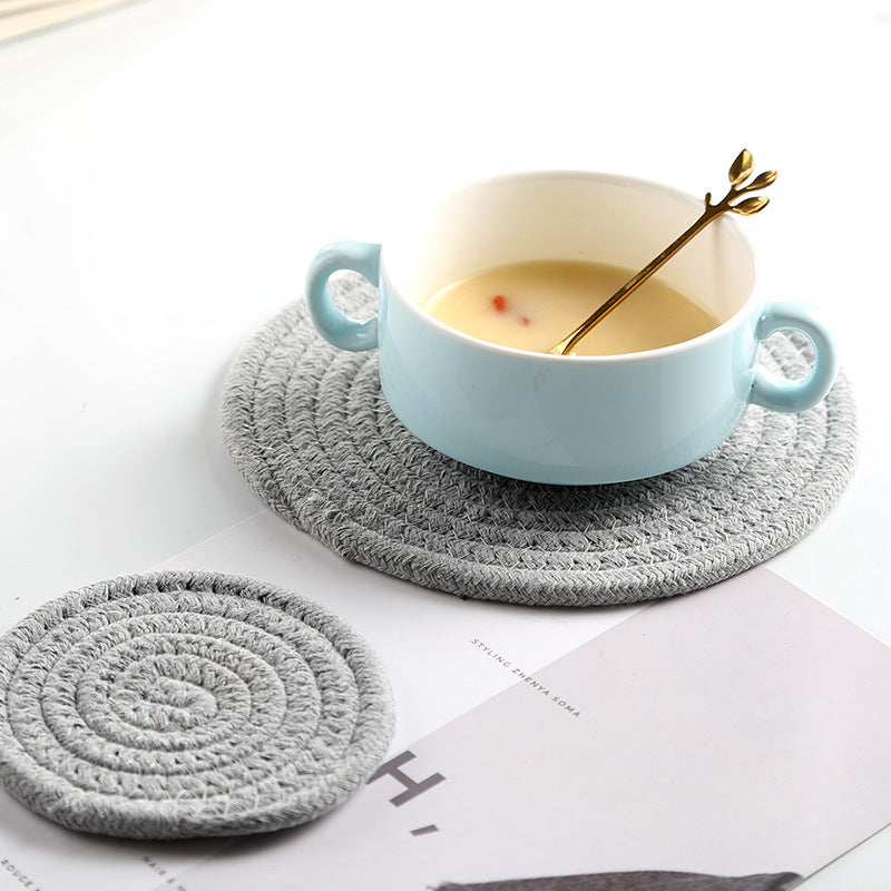 Woven/Braided Placemat and Coasters