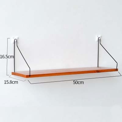 Wooden Wall-Mount Shelf