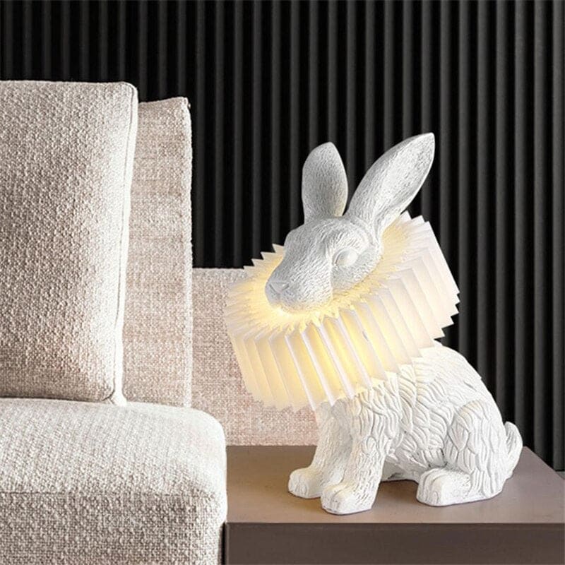 Rabbit Scarf Led Table Lamp