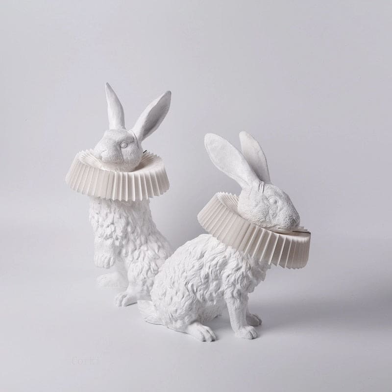 Rabbit Scarf Led Table Lamp