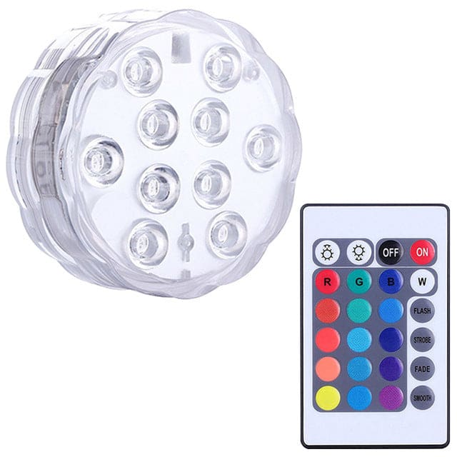 Remote Control LED Underwater Lights