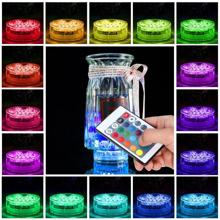 Remote Control LED Underwater Lights