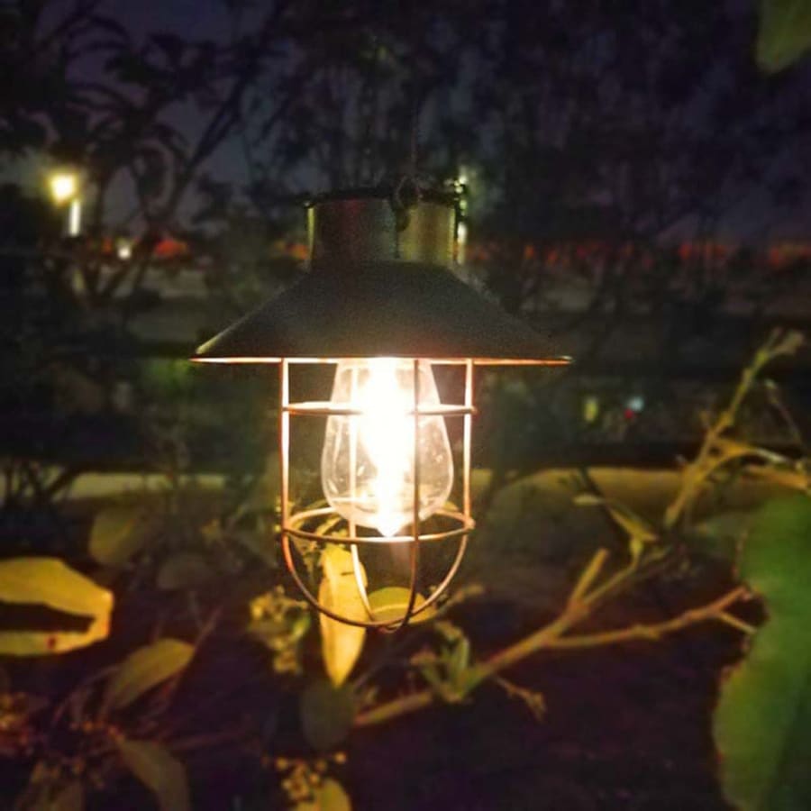Retro Solar Lantern for Garden
