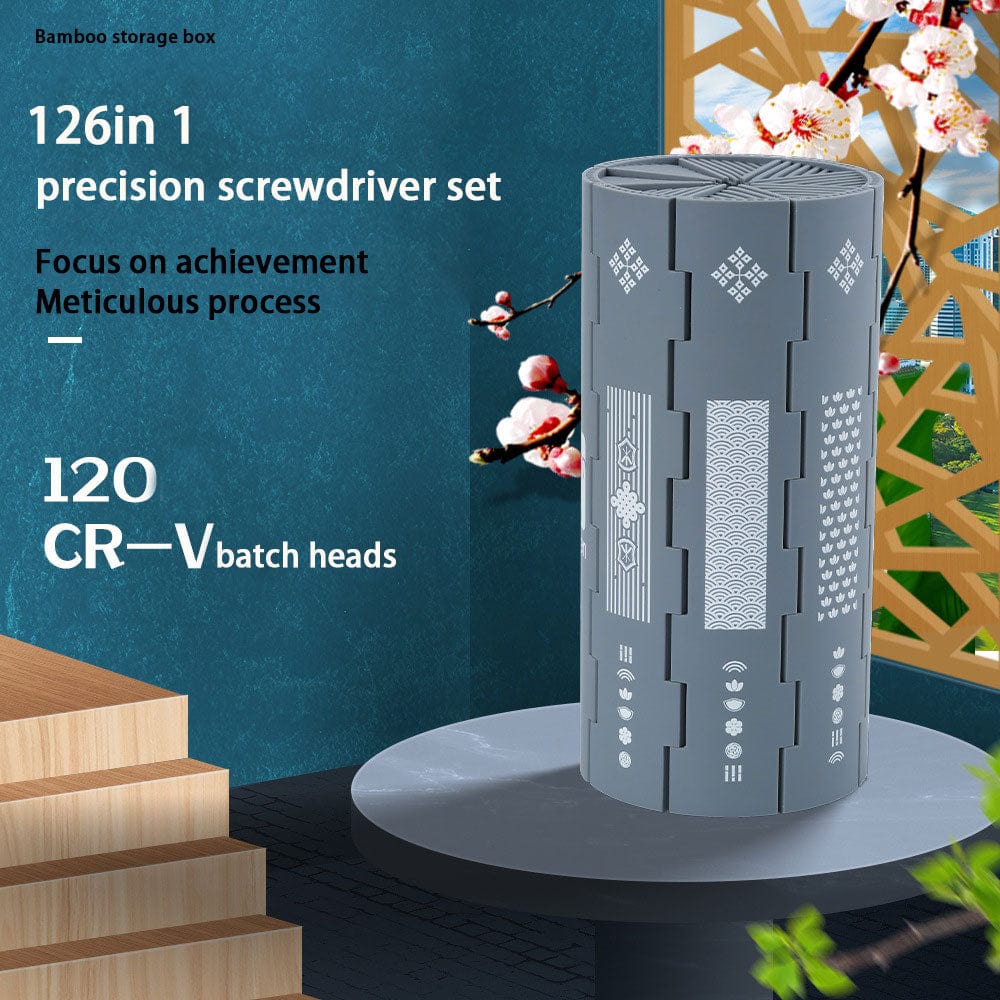 128-in-1 Precision Magnetic Screwdriver Set