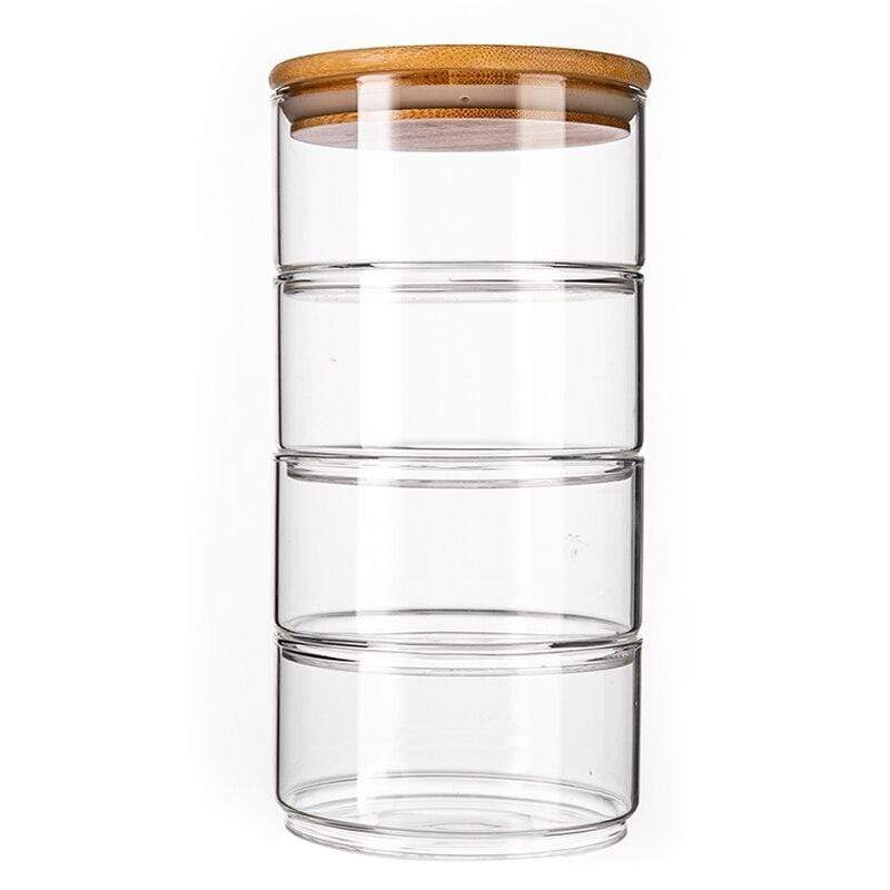 Shiro Stackable Storage Jars