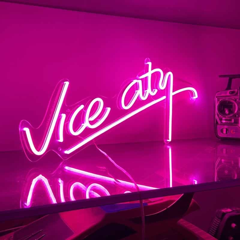 Vice City LED Neon Sign