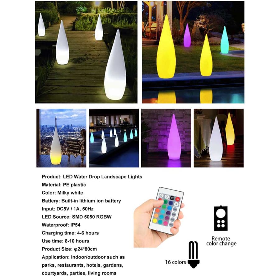 Water Drop Floor Lamps