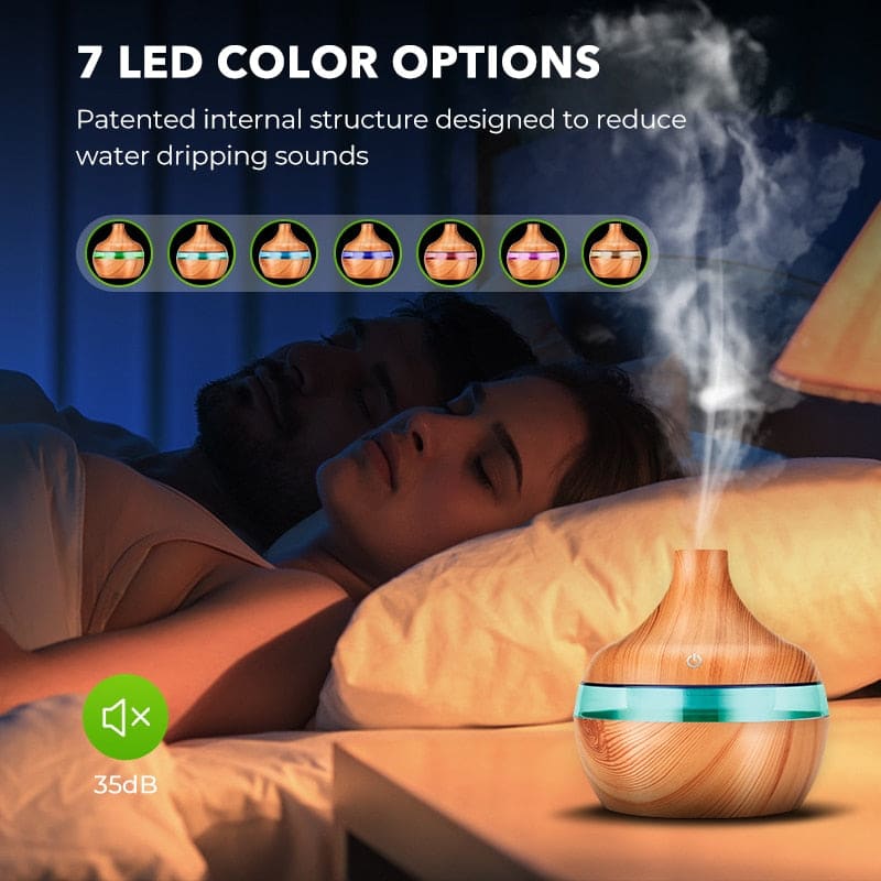 Wood Humidifier Aroma Diffuser