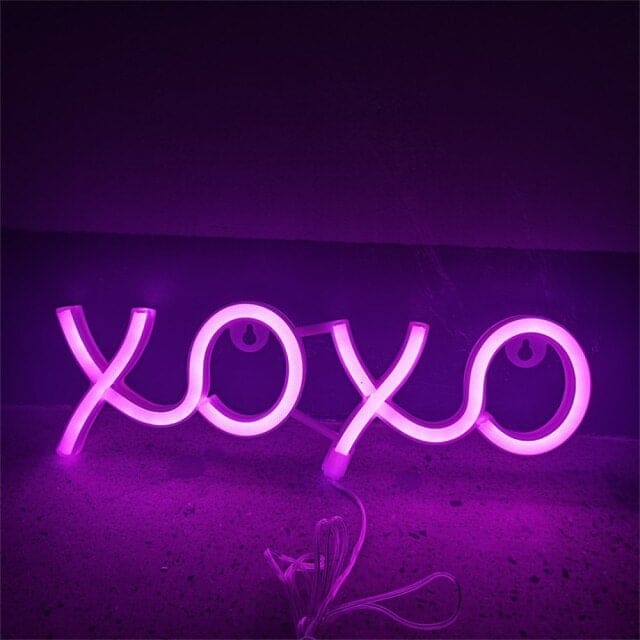 XOXO Neon Lights